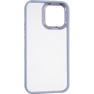 Чехол-силикон Color Bumper Case iPhone 14 Pro Max Grey