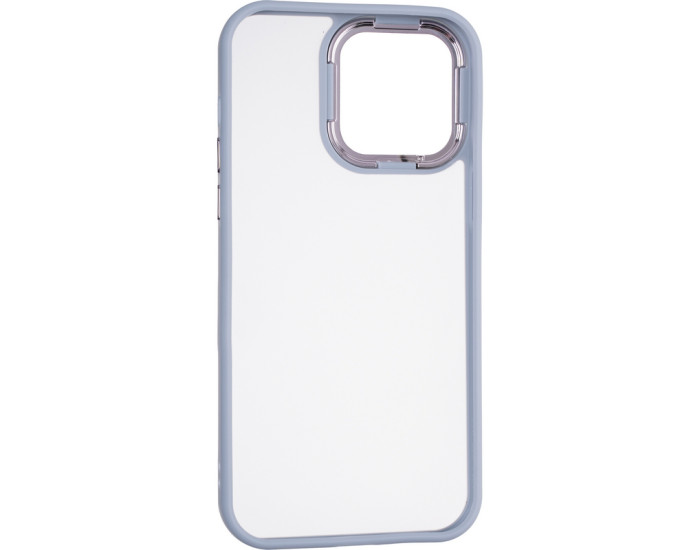 Чехол-силикон Color Bumper Case iPhone 14 Pro Max Grey