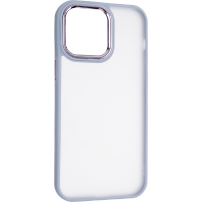 Чехол-силикон Color Bumper Case iPhone 14 Pro Max Grey