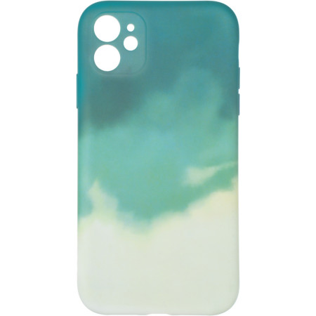 Чехол-силикон Watercolor Case iPhone 11 Green