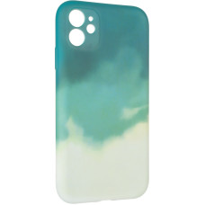 Чехол-силикон Watercolor Case iPhone 11 Green