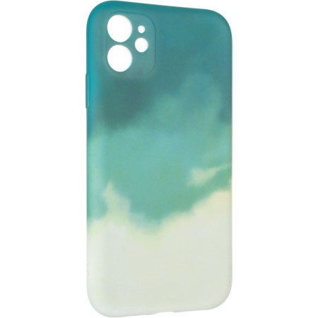 Чехол-силикон Watercolor Case iPhone 11 Green