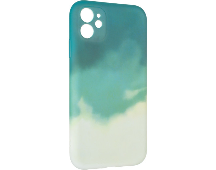 Чехол-силикон Watercolor Case iPhone 11 Green