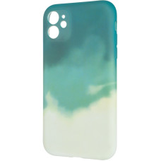 Чехол-силикон Watercolor Case iPhone 11 Green