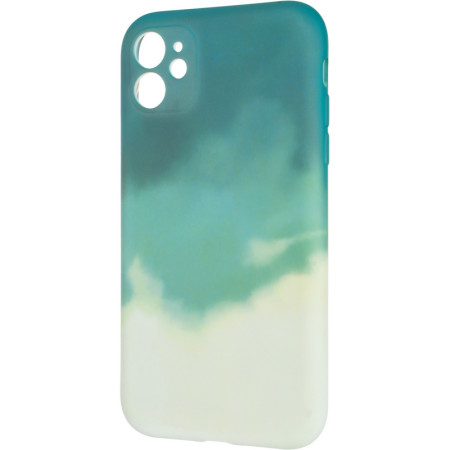 Чехол-силикон Watercolor Case iPhone 11 Green