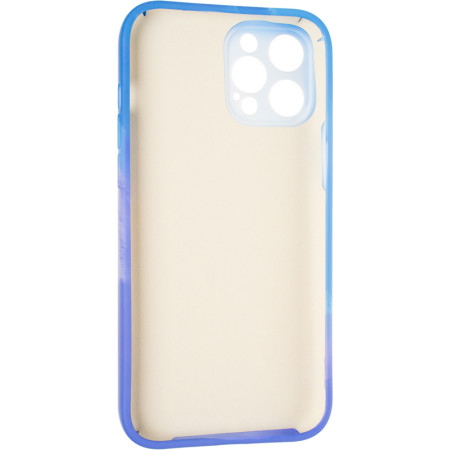 Чехол-силикон Watercolor Case iPhone 12 Pro Max Blue