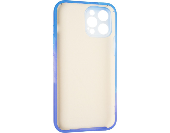 Чехол-силикон Watercolor Case iPhone 12 Pro Max Blue