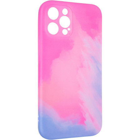 Чехол-силикон Watercolor Case iPhone 12 Pro Max Pink