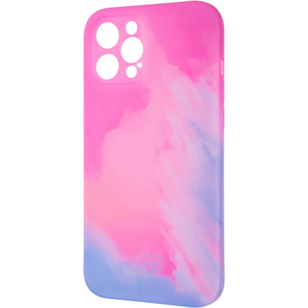 Чехол-силикон Watercolor Case iPhone 12 Pro Max Pink