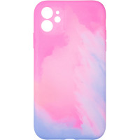 Чехол-силикон Watercolor Case iPhone 11 Pink