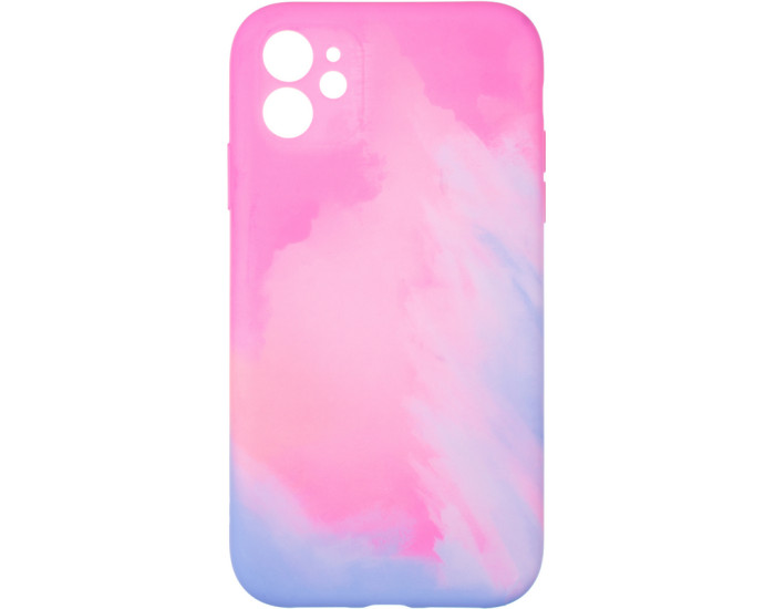 Чехол-силикон Watercolor Case iPhone 11 Pink