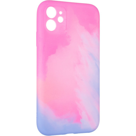 Чехол-силикон Watercolor Case iPhone 11 Pink