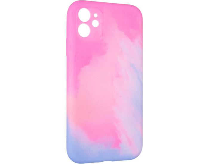 Чехол-силикон Watercolor Case iPhone 11 Pink