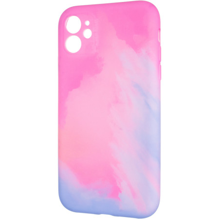 Чехол-силикон Watercolor Case iPhone 11 Pink