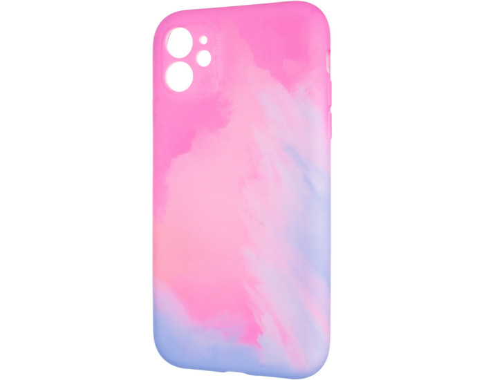 Чехол-силикон Watercolor Case iPhone 11 Pink