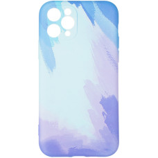 Чехол-силикон Watercolor Case iPhone 11 Pro Blue