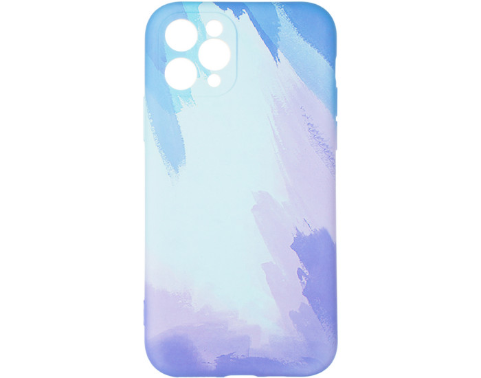 Чехол-силикон Watercolor Case iPhone 11 Pro Blue
