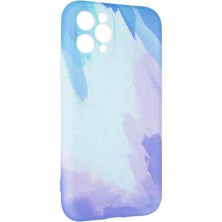 Чехол-силикон Watercolor Case iPhone 11 Pro Blue