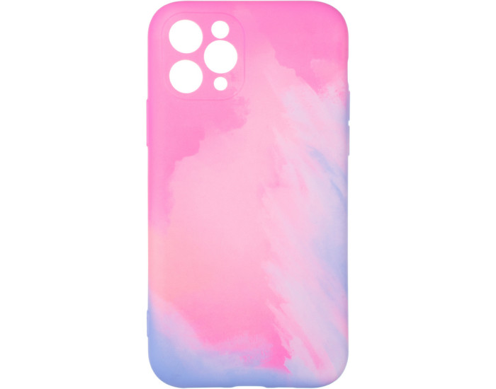Чохол-силікон Watercolor Case iPhone 11 Pro, Pink