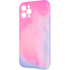 Чехол-силикон Watercolor Case iPhone 11 Pro Pink