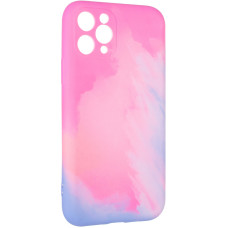 Чехол-силикон Watercolor Case iPhone 11 Pro Pink