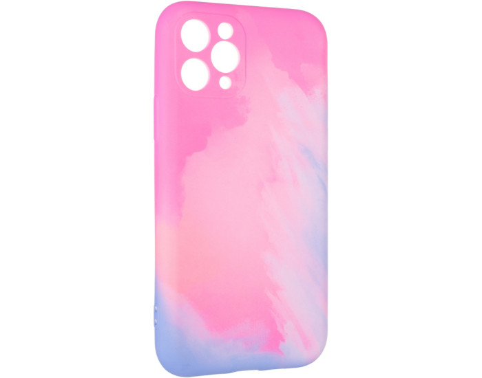 Чохол-силікон Watercolor Case iPhone 11 Pro, Pink