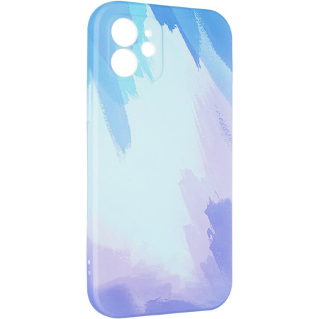 Чехол-силикон Watercolor Case iPhone 12 Blue