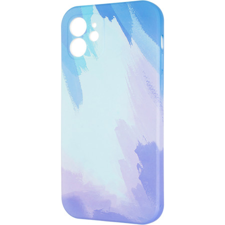 Чехол-силикон Watercolor Case iPhone 12 Blue