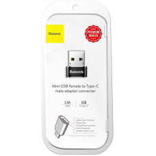 Переходник Baseus USB to Type-C female (CAAOTG-01)
