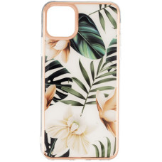 Чохол-силікон Gelius Leaf Case iPhone 11 Pro Max Orchid