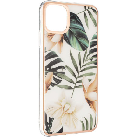 Чехол-силикон Gelius Leaf Case iPhone 11 Pro Max Orchid