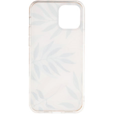 Чехол-силикон Gelius Leaf Case iPhone 12 Pro Pink Grass