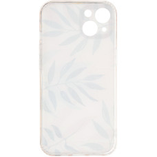 Чехол-силикон Gelius Leaf Case iPhone 13 Pink Grass