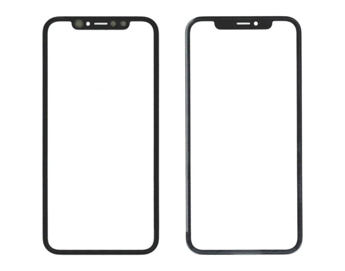 Стекло фронтальное с OCA-пленкой iPhone XR, черное