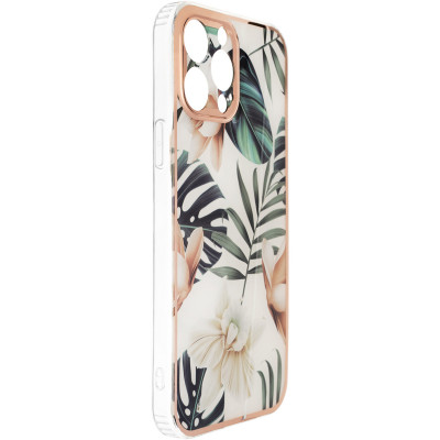 Чехол-силикон Gelius Leaf Case iPhone 13 Pro Max Orchid