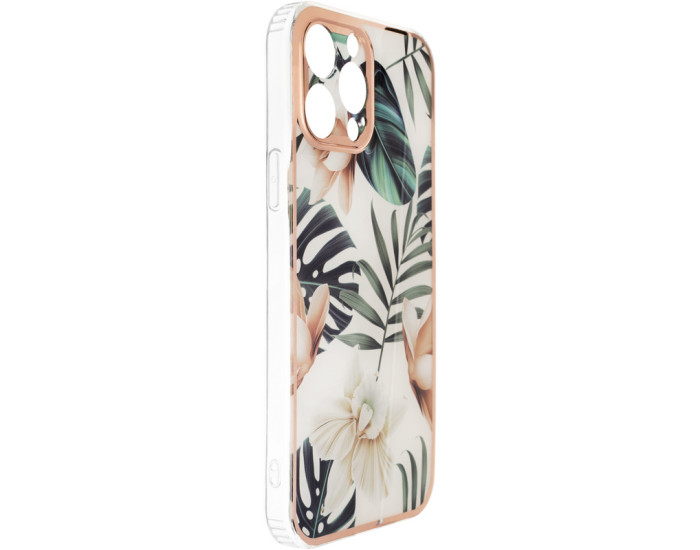 Чехол-силикон Gelius Leaf Case iPhone 13 Pro Max Orchid