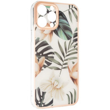 Чехол-силикон Gelius Leaf Case iPhone 13 Pro Max Orchid