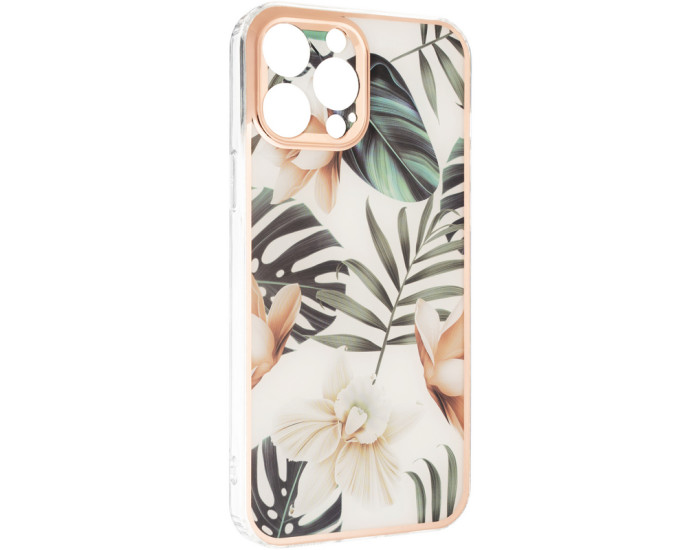 Чехол-силикон Gelius Leaf Case iPhone 13 Pro Max Orchid