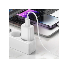 Мережеве зарядний пристрій Hoco C134A Solid single-port charger з кабелем Lightning (1USB-A/ 12W) White