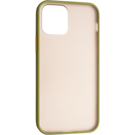 Чехол-силикон Gelius Bumper Mat Case iPhone 12 / 12 Pro Green