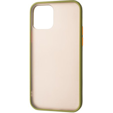 Чехол-силикон Gelius Bumper Mat Case iPhone 12 / 12 Pro Green
