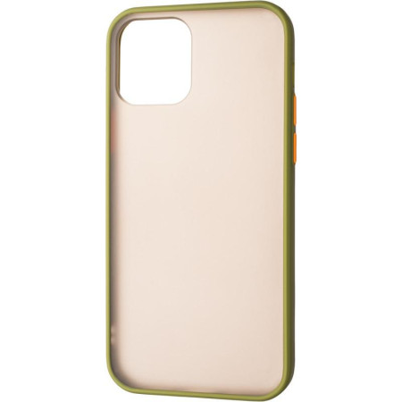 Чехол-силикон Gelius Bumper Mat Case iPhone 12 / 12 Pro Green