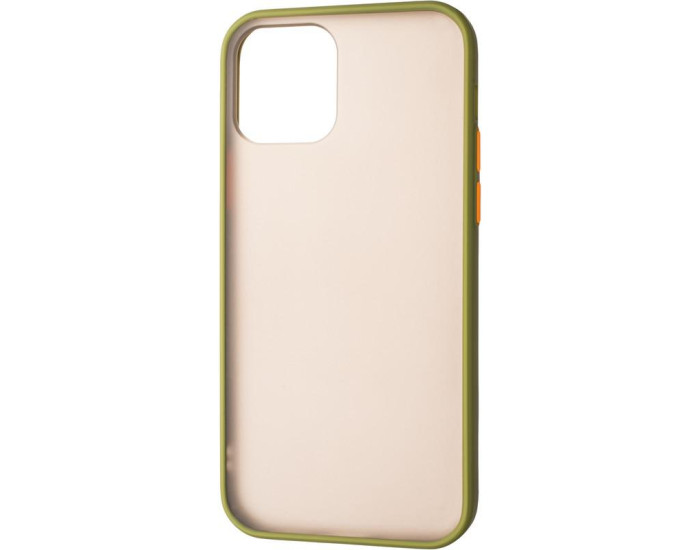 Чехол-силикон Gelius Bumper Mat Case iPhone 12 / 12 Pro Green