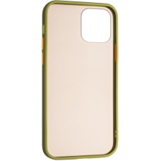 Чехол-силикон Gelius Bumper Mat Case iPhone 12 / 12 Pro Green