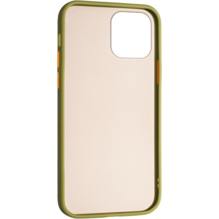 Чехол-силикон Gelius Bumper Mat Case iPhone 12 / 12 Pro Green