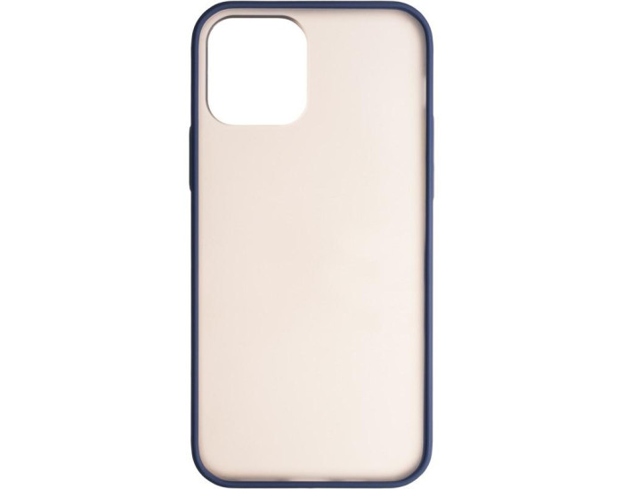 Чехол-силикон Gelius Bumper Mat Case iPhone 12 / 12 Pro Blue
