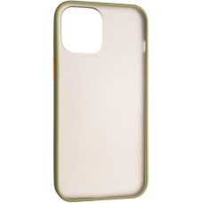 Чохол-силікон Gelius Bumper Mat Case iPhone 12 Pro Max Green