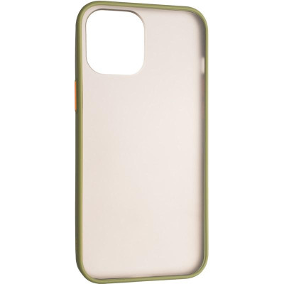 Чехол-силикон Gelius Bumper Mat Case iPhone 12 Pro Max Green