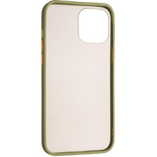 Чехол-силикон Gelius Bumper Mat Case iPhone 12 Pro Max Green