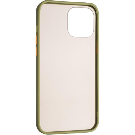 Чехол-силикон Gelius Bumper Mat Case iPhone 12 Pro Max Green